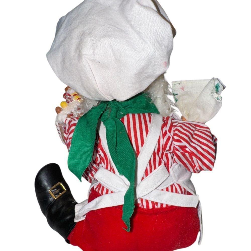 Vintage Annalee 13” “Gingerbread House Chef Santa Doll” 2004 - Picture 3 of 6